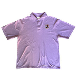 Local Authority Los Angeles Pink Crest Polo Shirt – Made in USA, Size L
